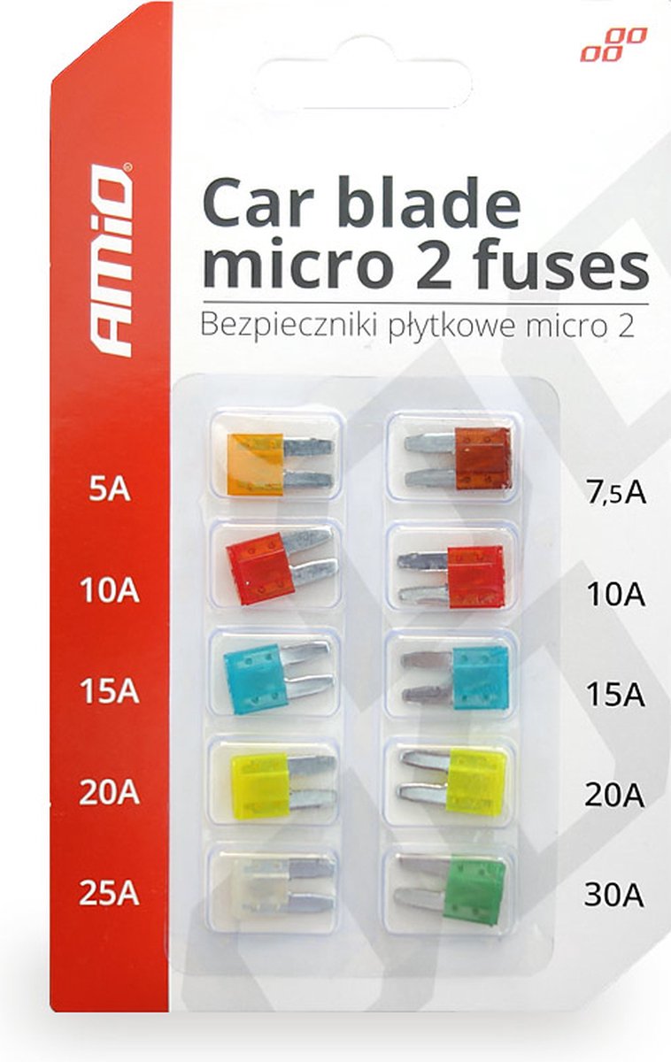 Amio micro 2 fusible 10 pièces blister