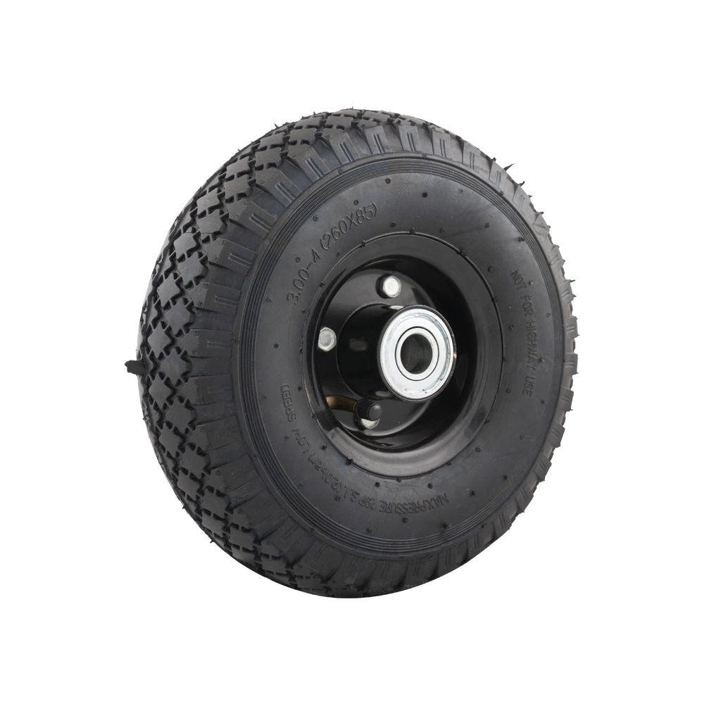Sr Bolderlar Wheel 300x4 260x85 avec bord noir en acier