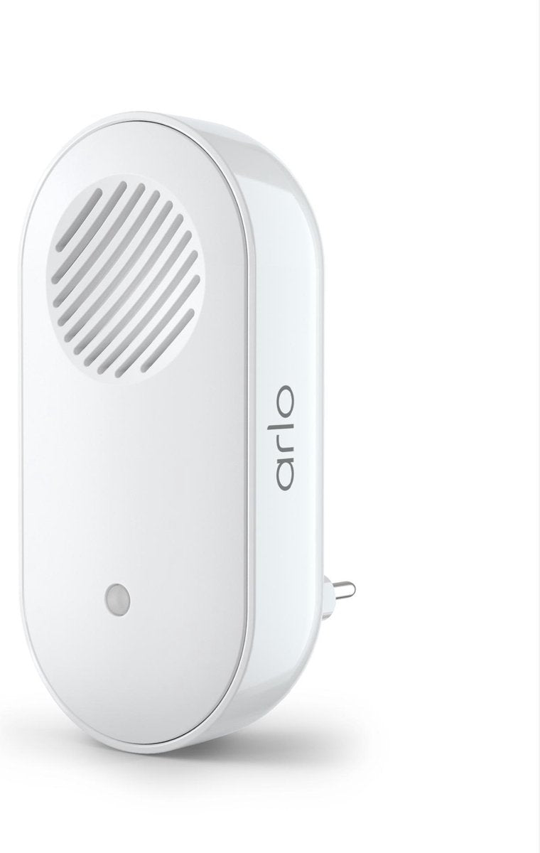 Carillon de sonnette Arlo (carillon) - carillon de sonnette - accessoire certifié - alarme audio sans fil, mélodie réglable, sirène - compatible avec la sonnette vidéo essentielle (sans fil et filaire) - ac2001-100pes