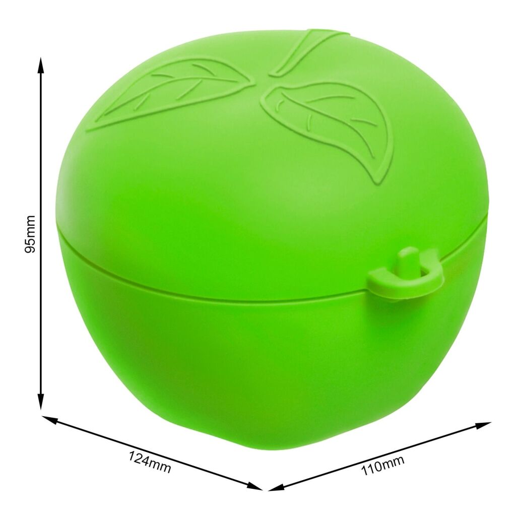 Boîte à pommes Rotho 0,55l vert citron