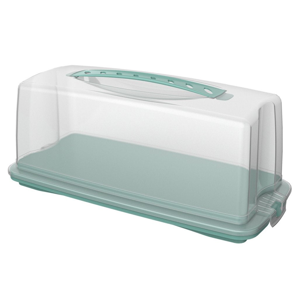Rotho boîte à gâteaux frais rectangle 36x16,5x16,5 cm vert gui