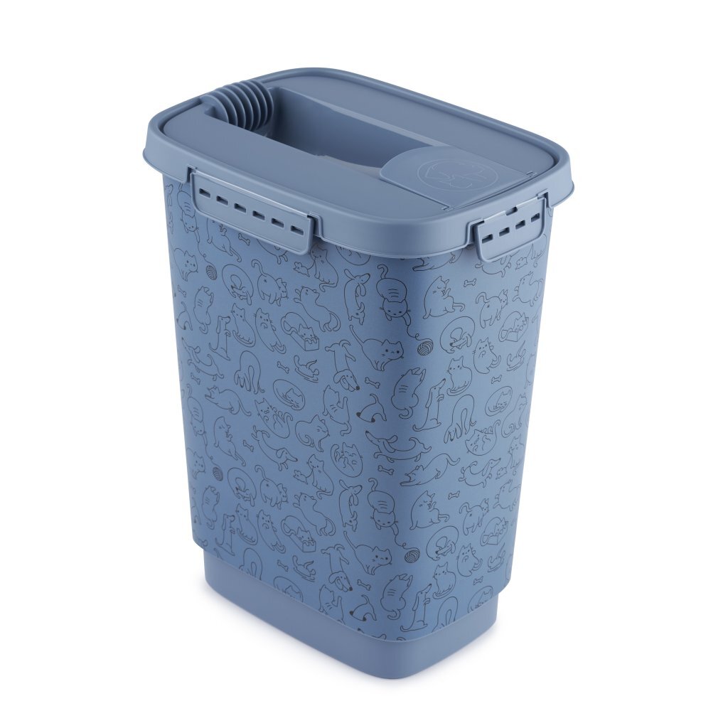 Rotho Rotho Cody Conteneur de nourriture pour animaux 10l bleu