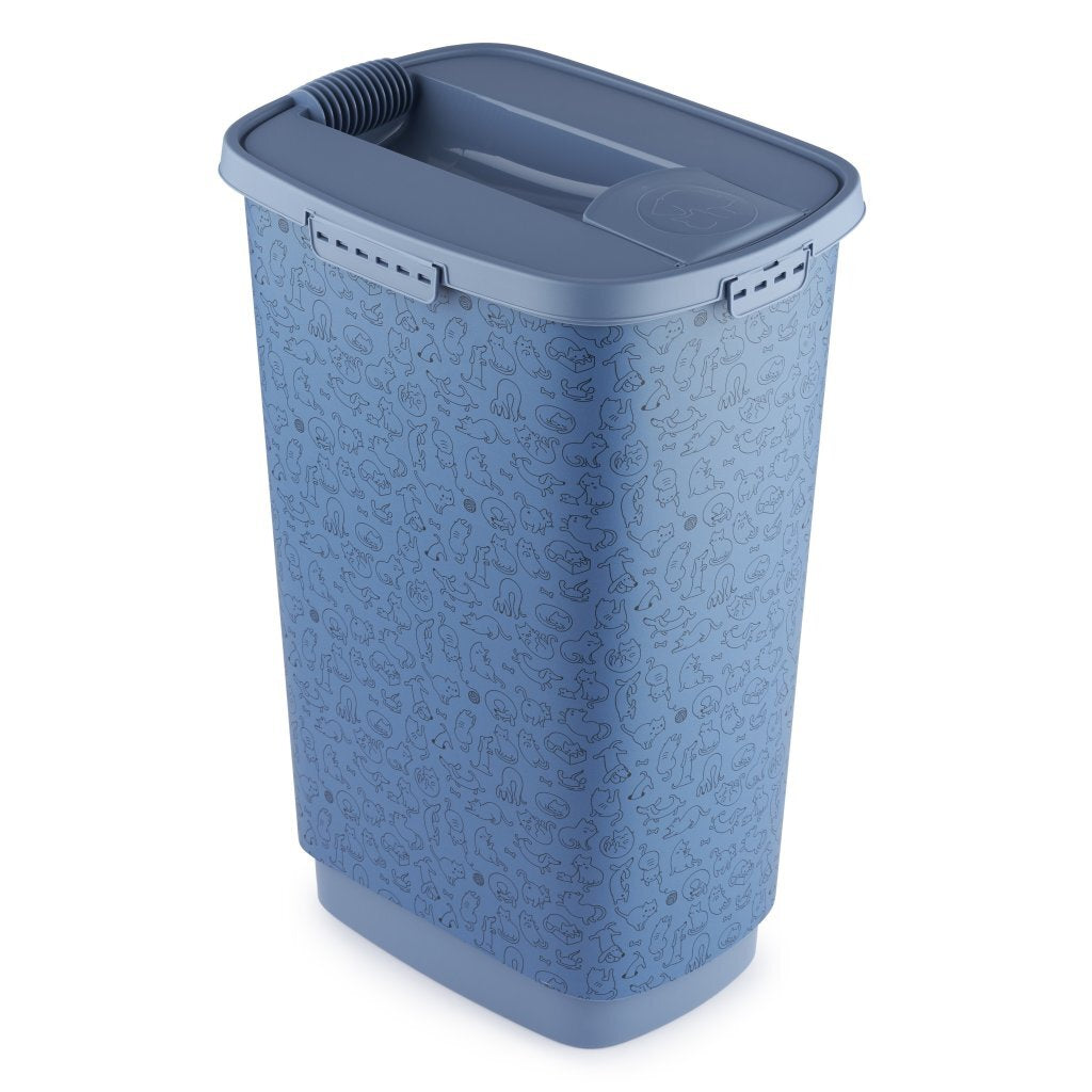 Rotho Rotho Cody Conteneur de Nourriture pour Animaux 50L Bleu