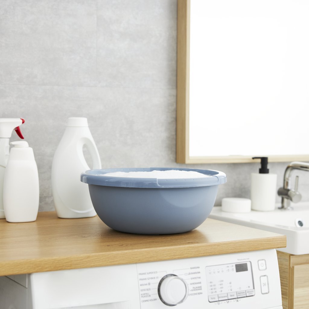 Rotho cuvette quotidienne ronde 34x13,5 cm 6l bleu horizon