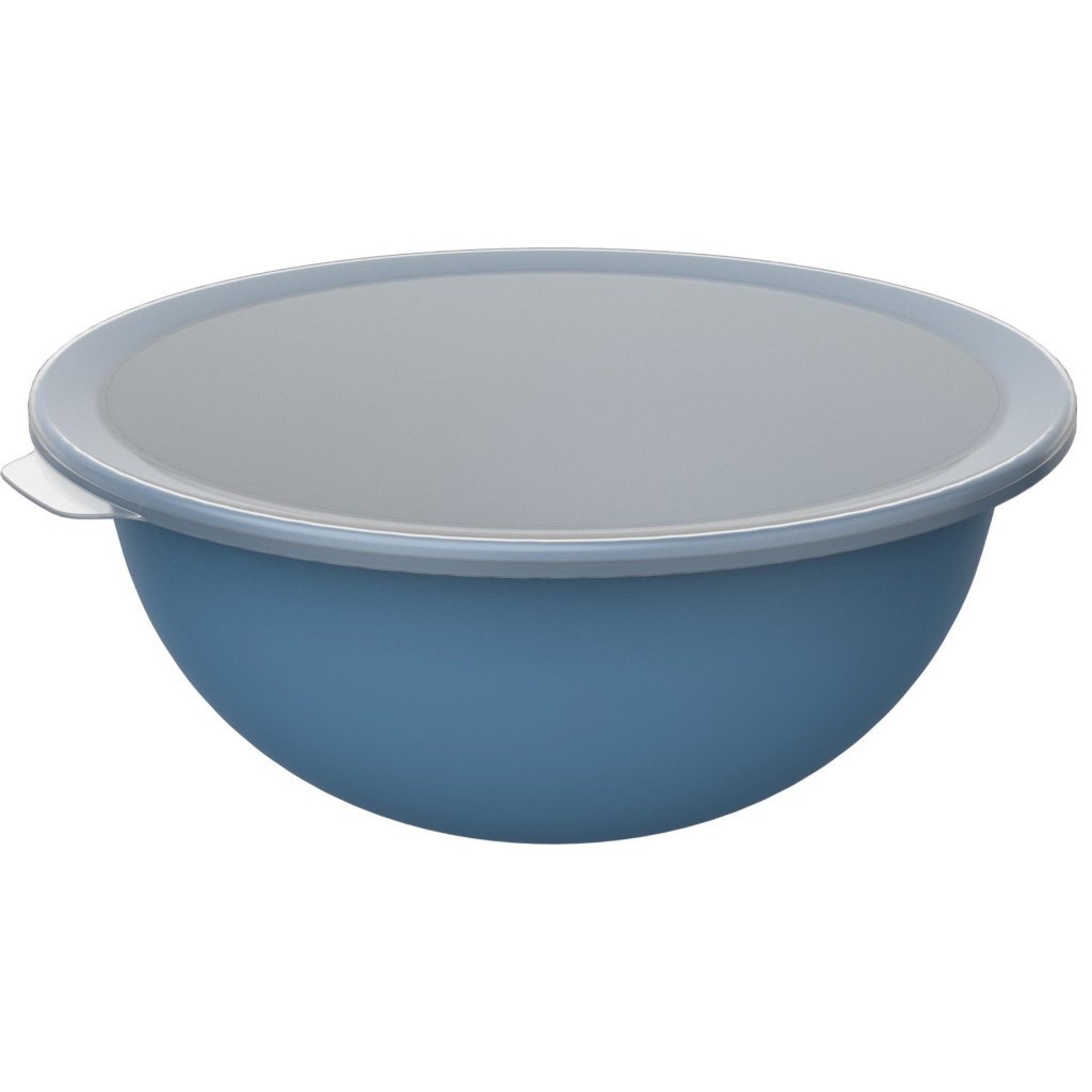 Bol Rotho avec couvercle 4,8 l bleu horizon | 2 pièces