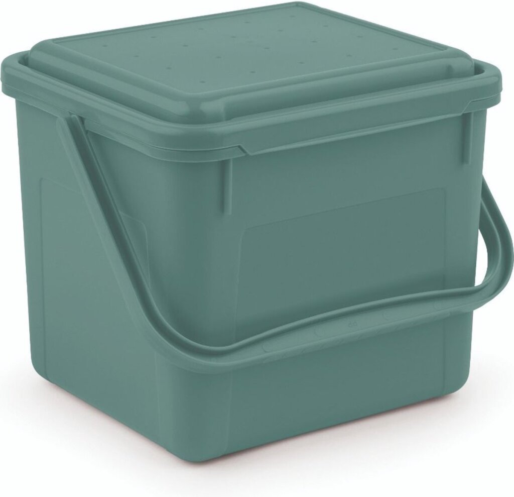 Poubelle Rotho 4,5 l bio vert gui | 2 pièces
