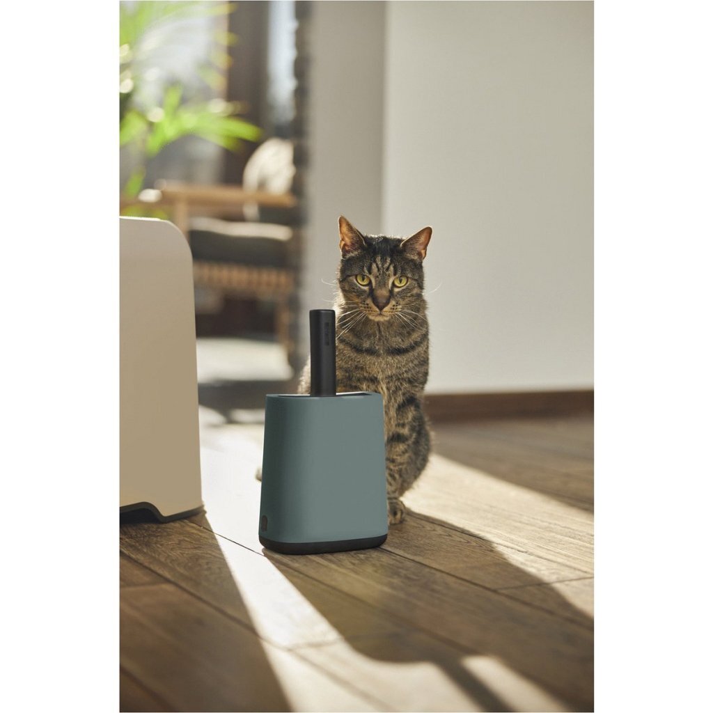 Pelle à litière pour chat Rotho Biala + sacs et supports vert gui