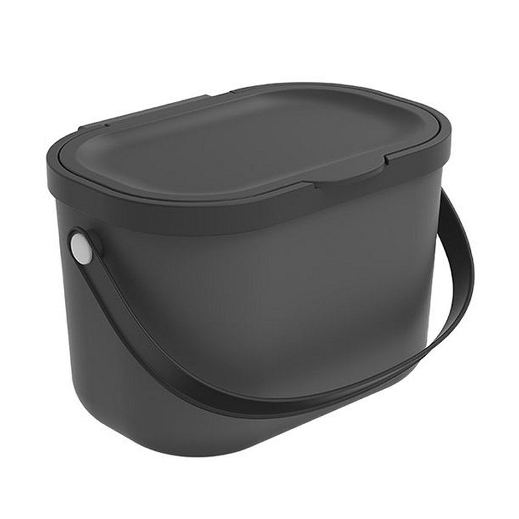 Rotho albula poubelle bio 3,2l anthracite