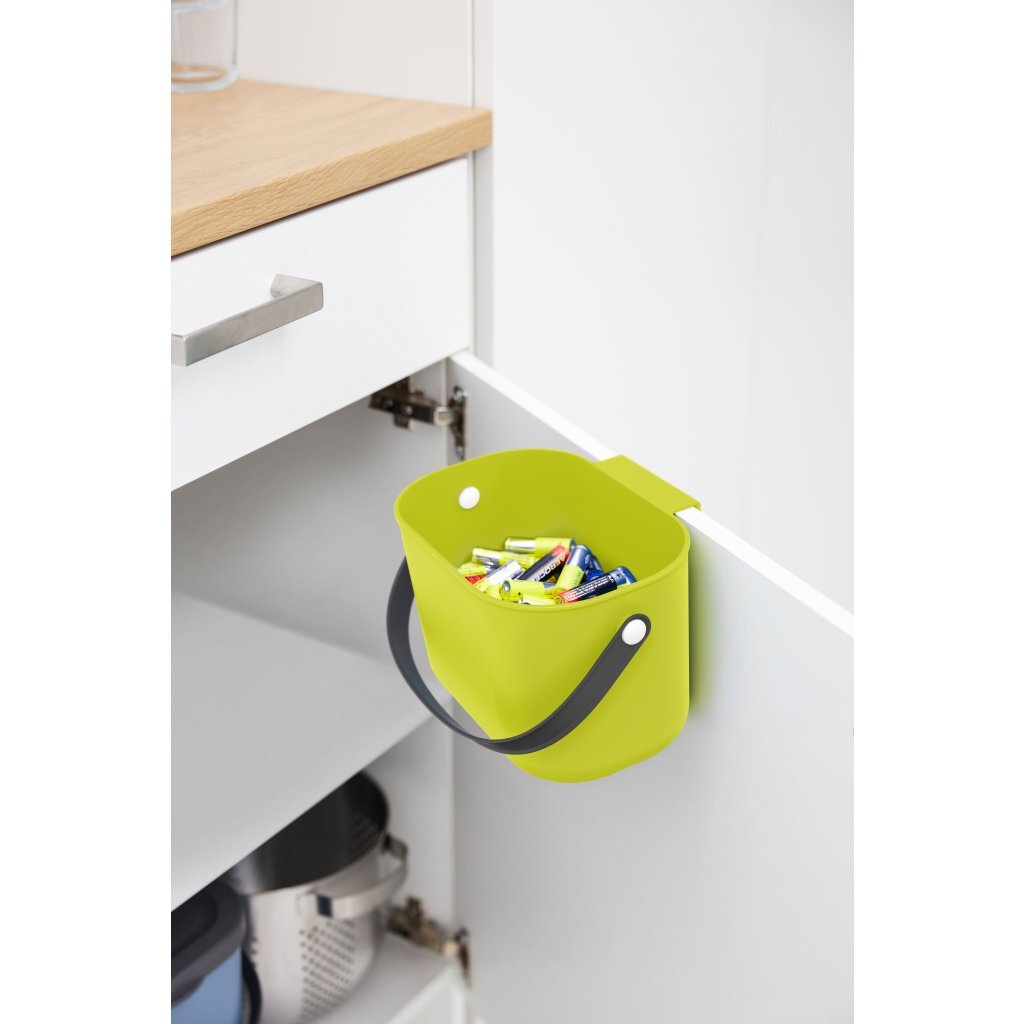 Rotho albula poubelle bio 3,2l citron vert
