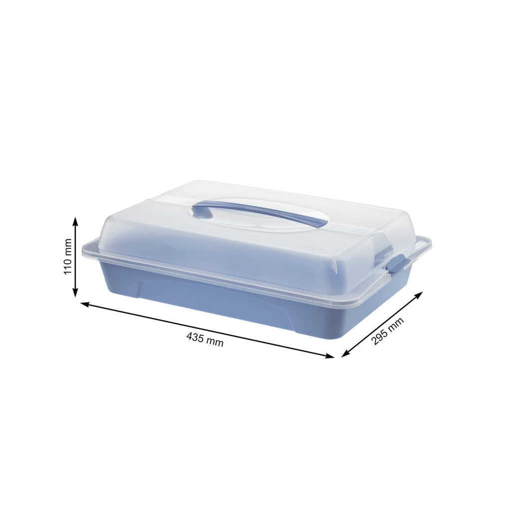 Plateau de service Rotho Fresh Party Butler, bleu horizon cool