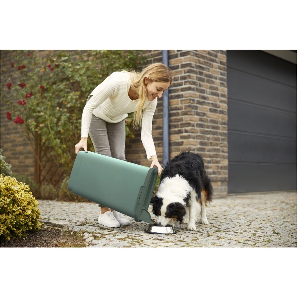 Rotho mypet récipient de nourriture 50l vert