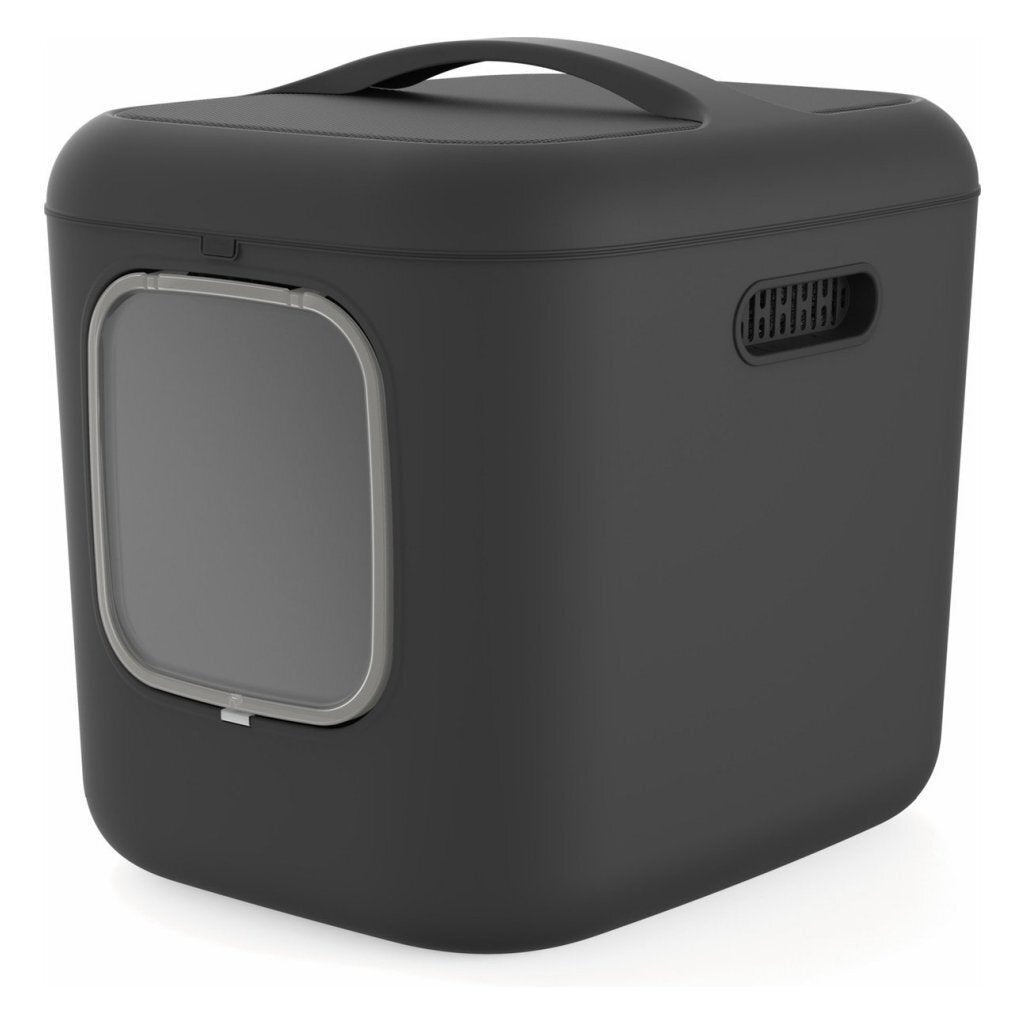 Rotho mypet biala xl bac à litière 61,4x49,2x57,6 cm anthracite