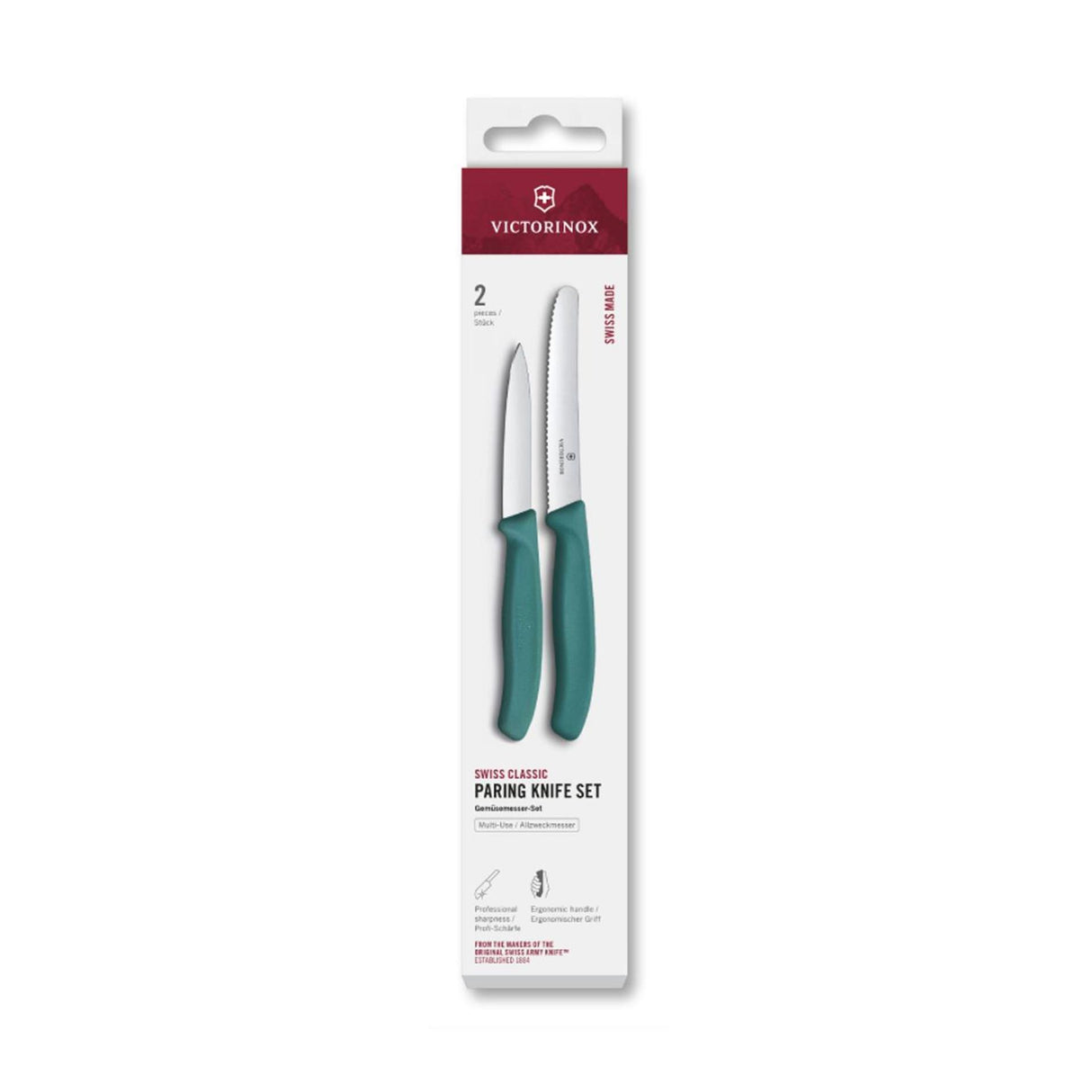Victorinox couteau d'office couteau de table 2 pcs vert