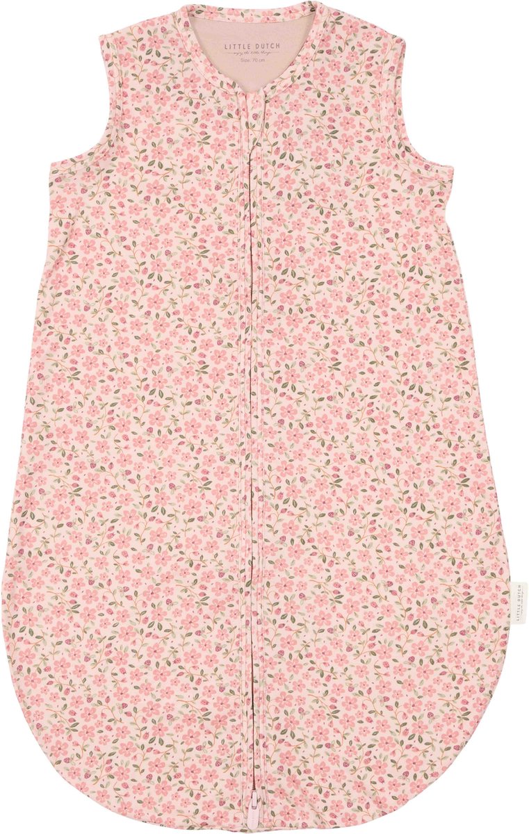 Little dutch slaapzak zomer 90 cm - roze - maat 90 cm - fairy garden - fairy floral