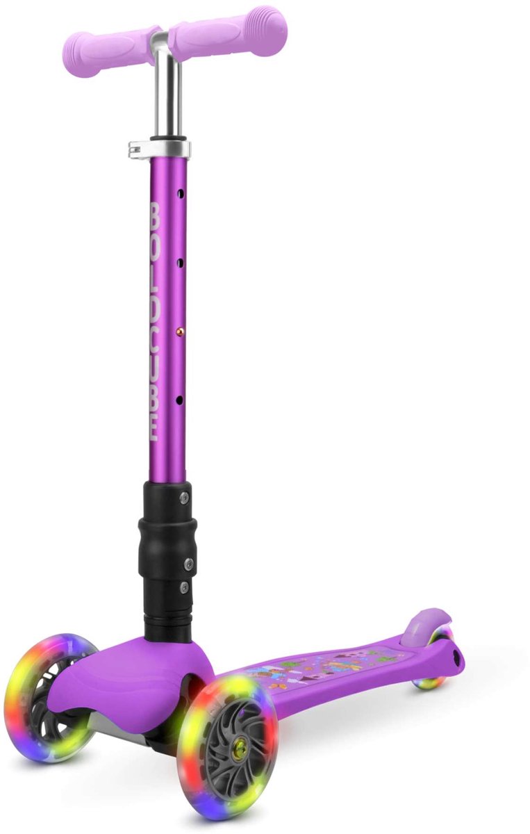 Trottinette à trois roues Volare boldcube Teeny Fold - violet féerique