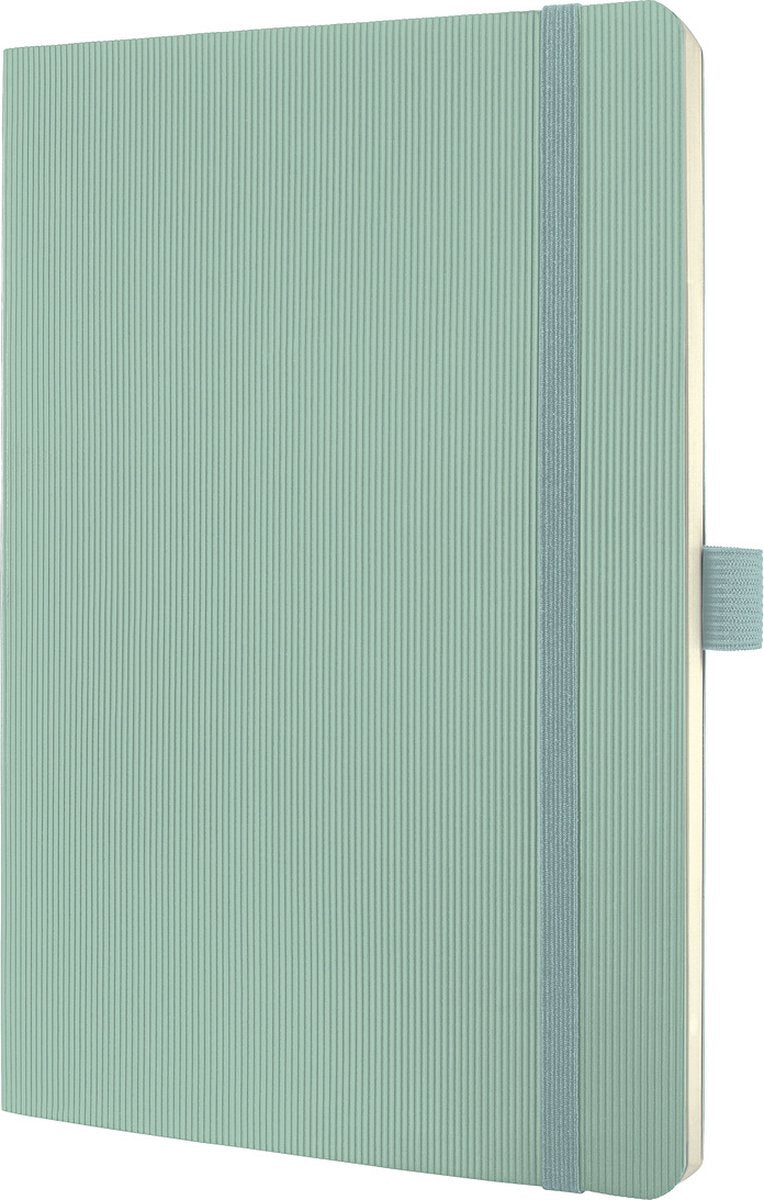 Carnet Sigel - conceptum - a5 - vert menthe - couverture souple - 194 pages - ligne - papier 80 grammes - si-co337