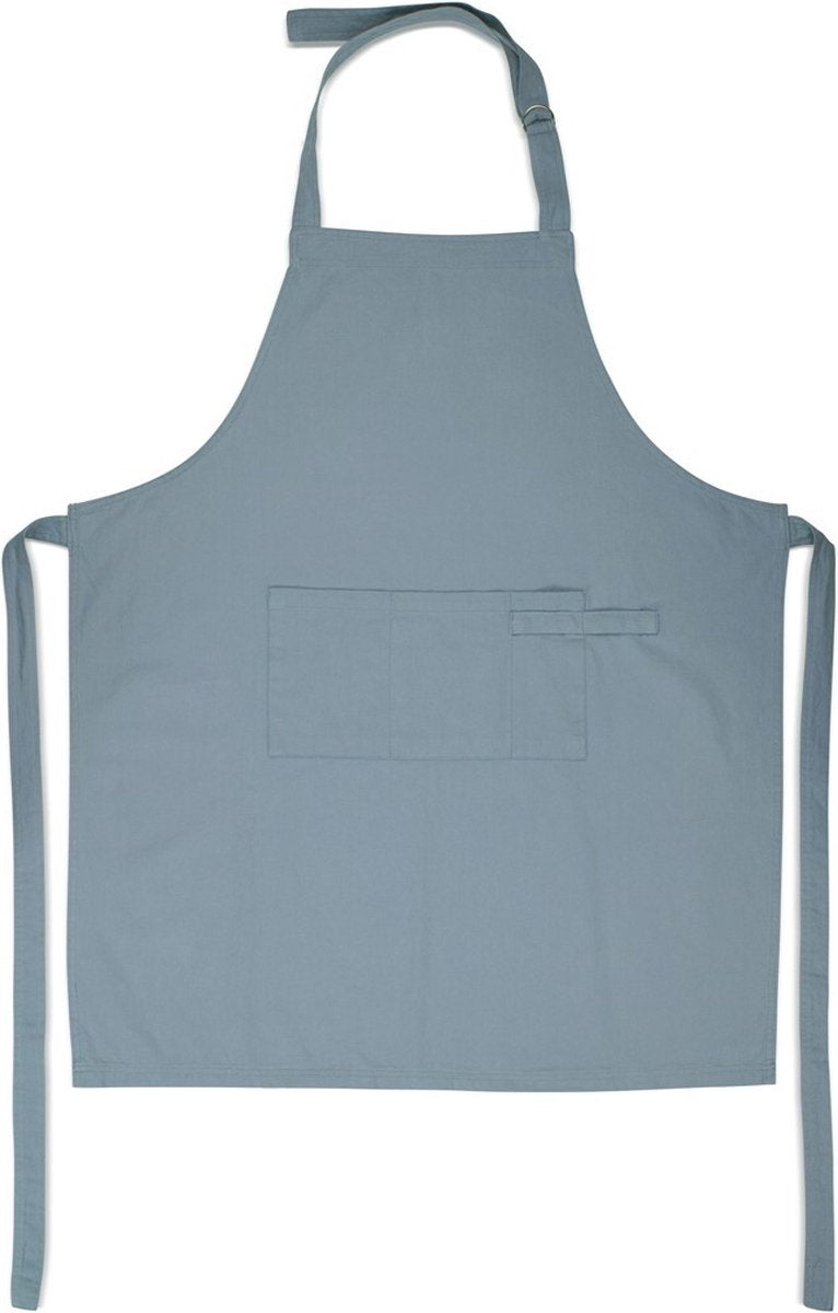 Byrklund keukenschort be a cook - 75x90 - 100% katoen - blauw