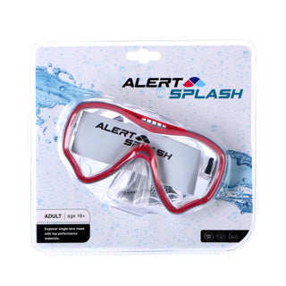 Lunettes de plongée Alert Splash taille l 3 assorties | 2 pièces