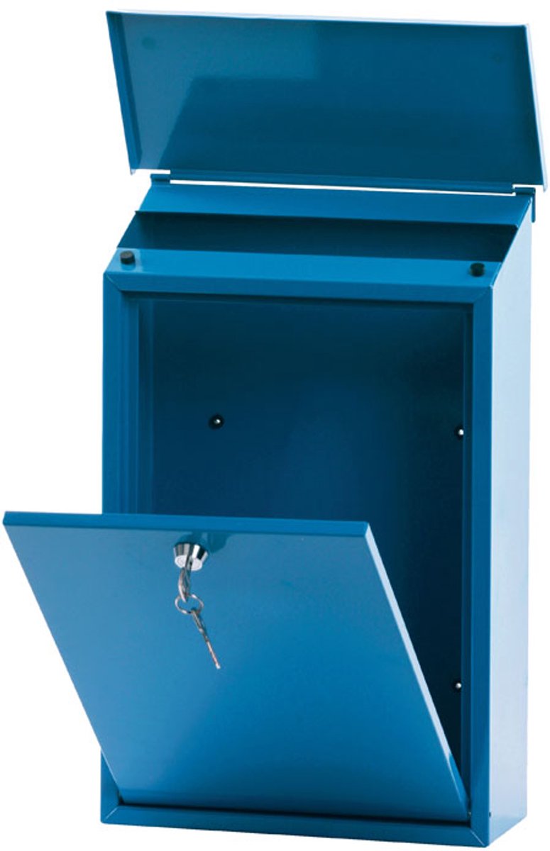 Boîte aux lettres en V toledon bleu