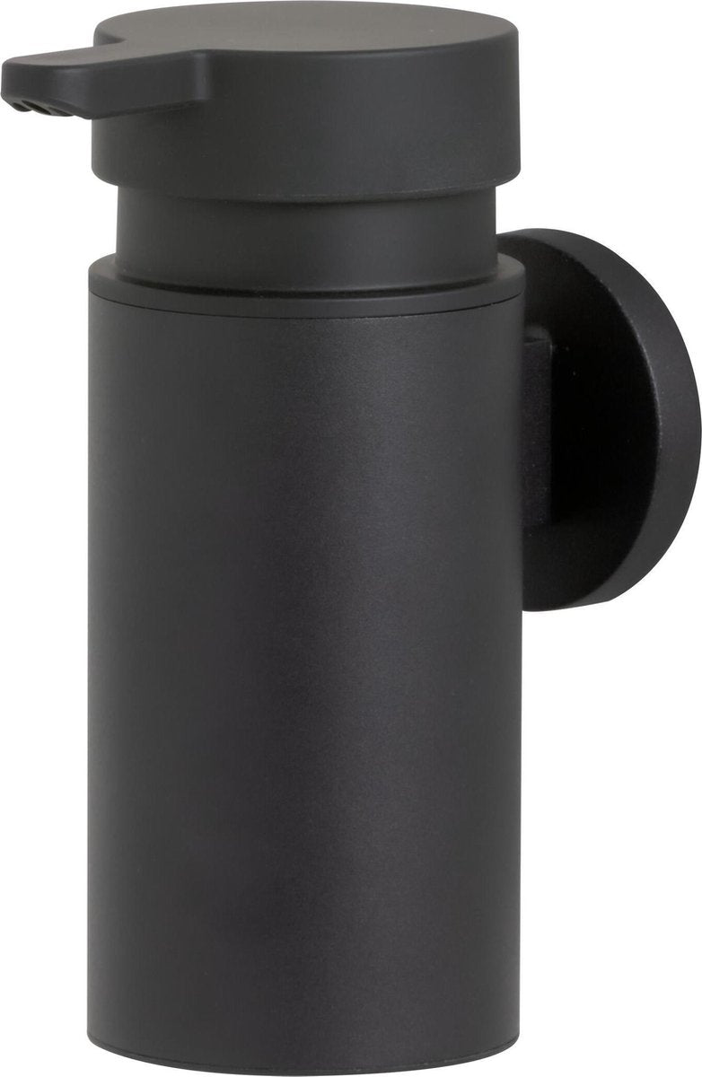 Tigre midi - distributeur de savon mural 135 ml - sans perçage - perçage ni collage - noir