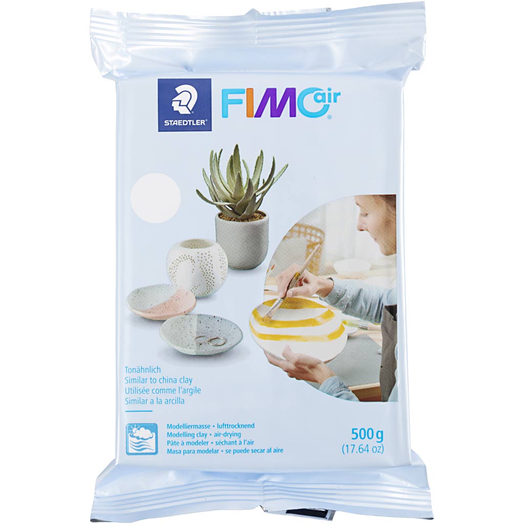 Fimo® air, blanc, 500 gr 1 boîte