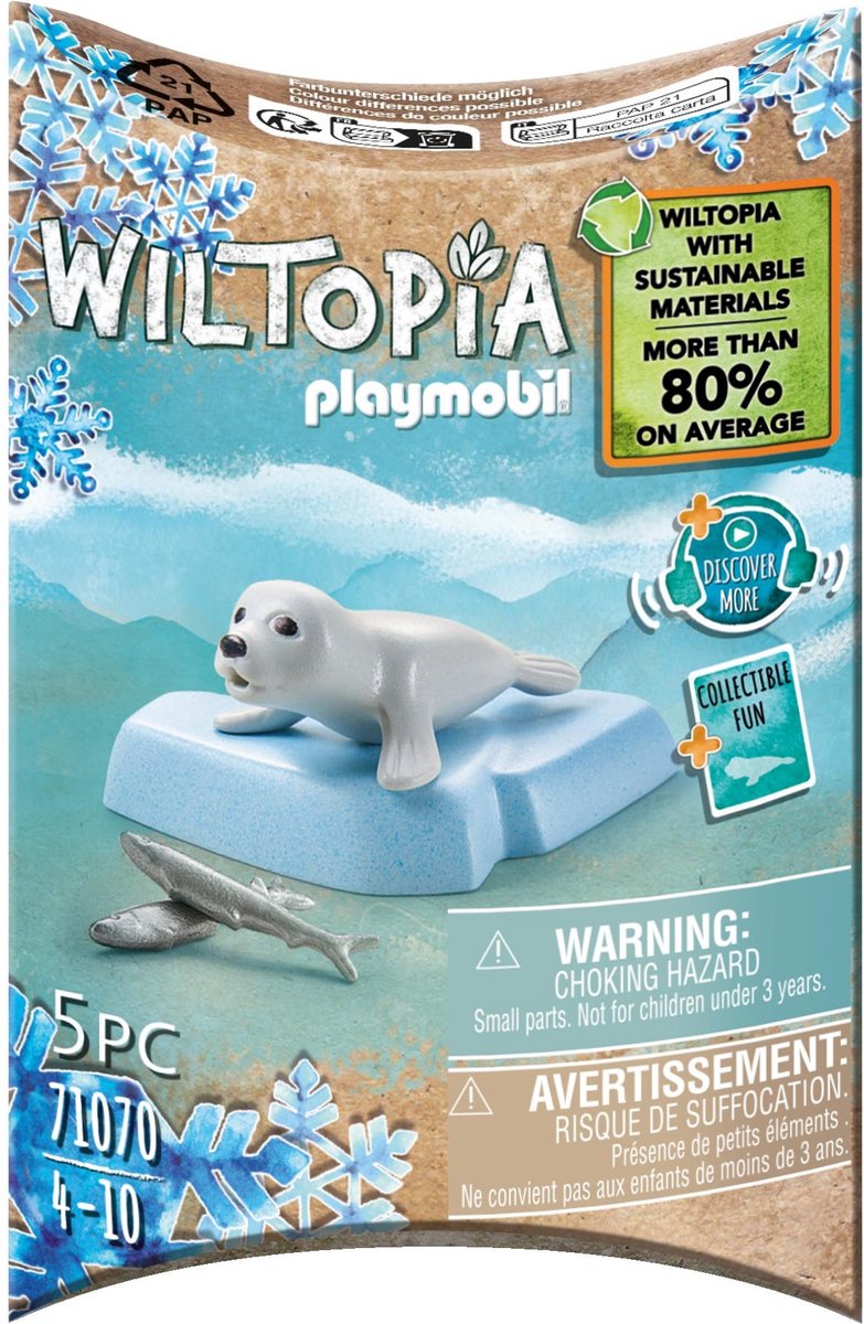 Playmobil Wiltopia bébé phoque - 71070