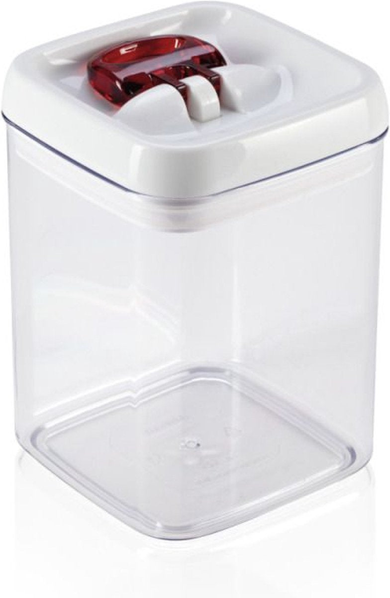 Boîte de rangement Leifheit Fresh Easy - carrée - 1,6 litre - blanc