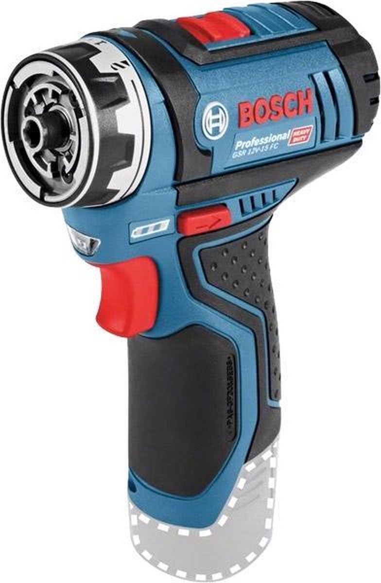 Bosch bleu gsr 12 v-15 fc | 12v | Li-ion | tournevis sans fil | corps | 30nm-06019f6004