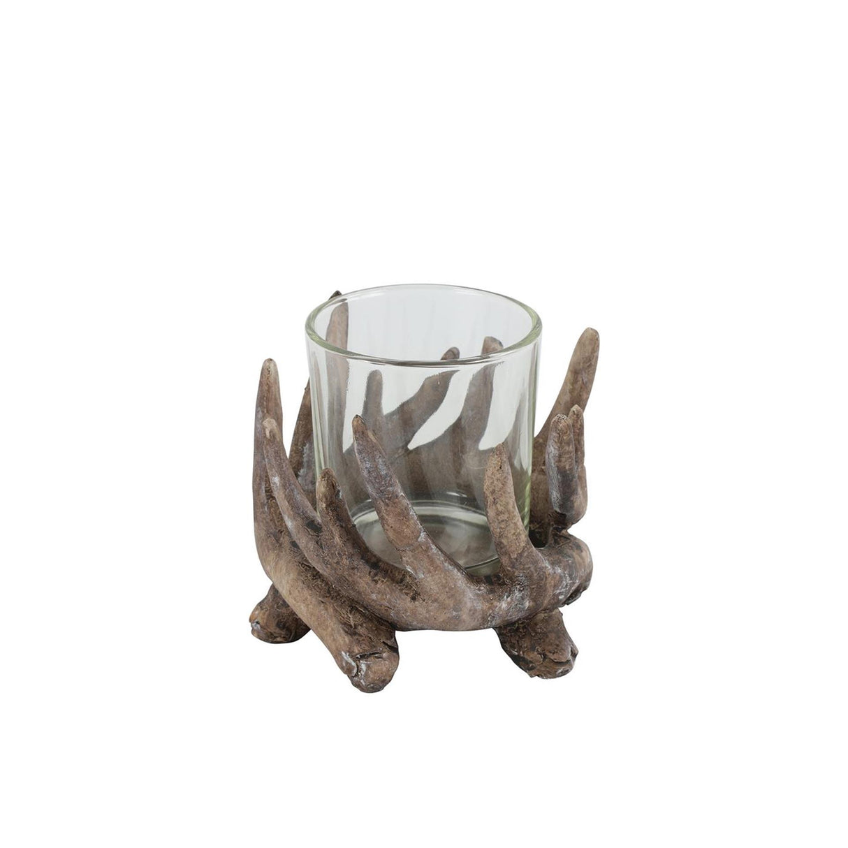 Bougie chauffe-plat Countryfield bois marron ø11,5xh10,5cm
