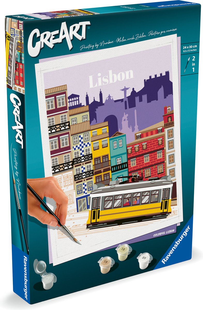 Ravensburger Creart Peinture par numéros - Lisbonne