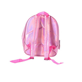 Sac à dos rose brillant fabuleux | 2 pièces