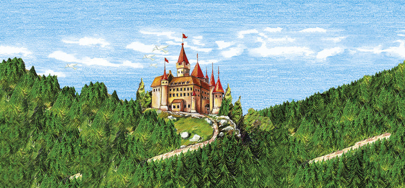 Faber Castell FC-120136 crayon de couleur Faber-Castell Castle trousse à crayons hexagonale en carton avec 36 pièces