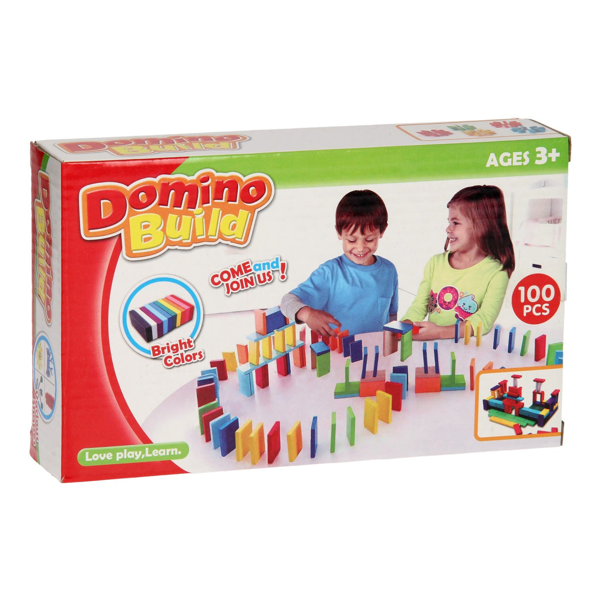 Dominos en bois, 100 pcs.