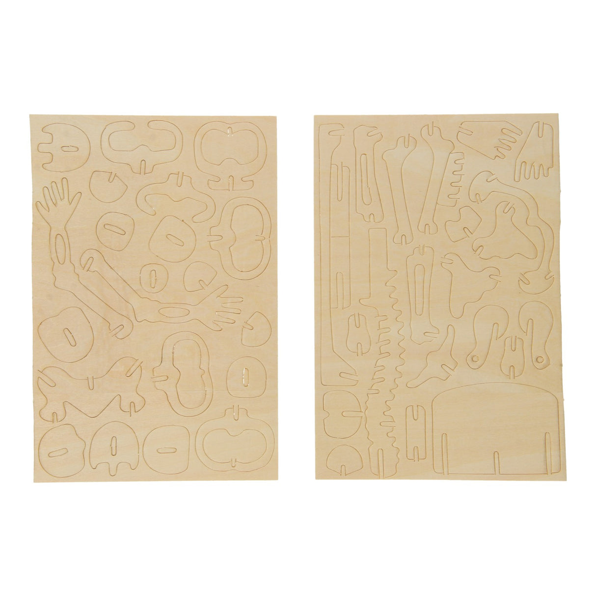 Squelette de construction en bois