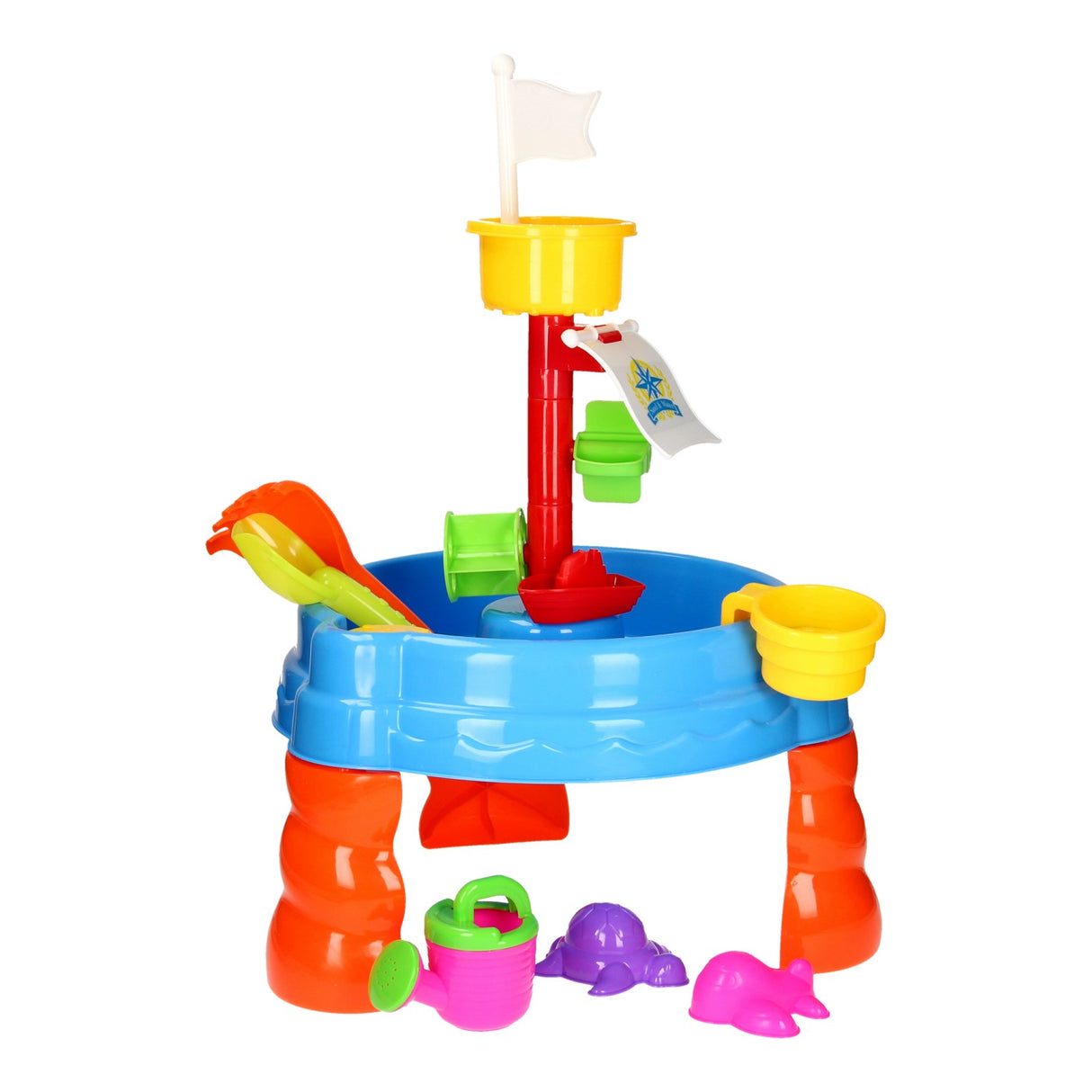 Nappe de sable et d'eau avec tour, 20 pcs.
