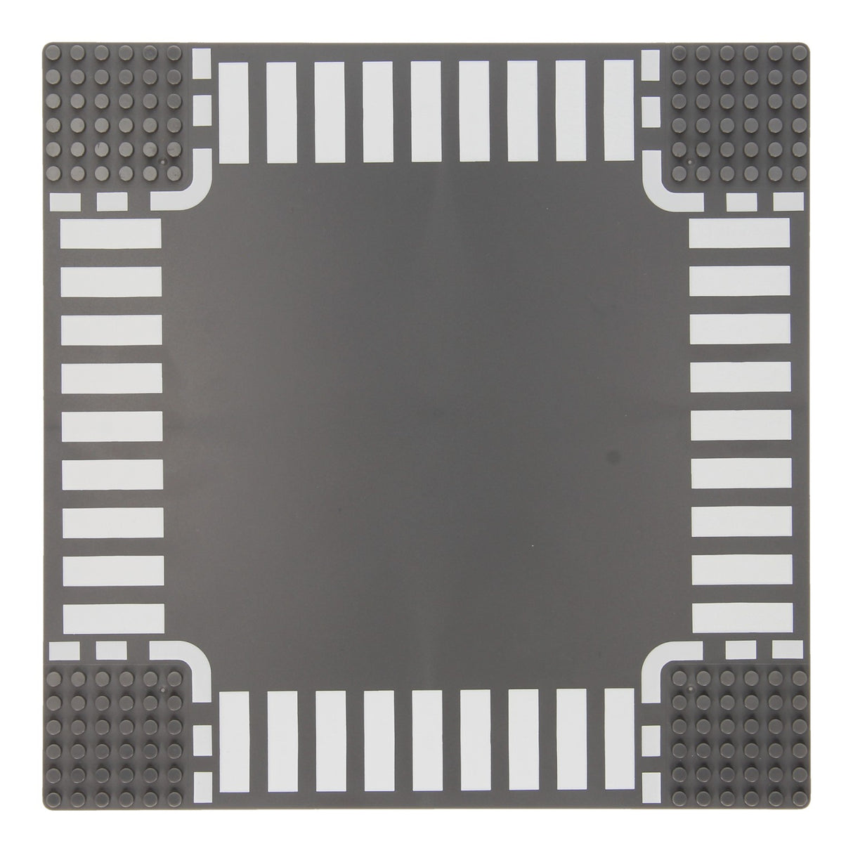 Gris intersection de la plaque de construction
