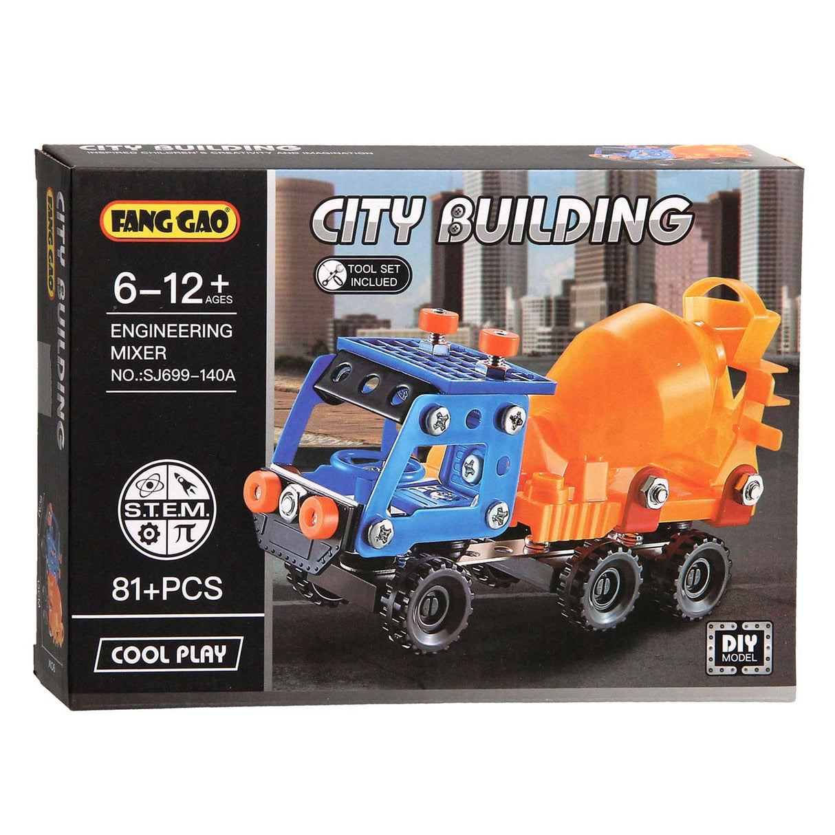 Coffret de construction wagon-silo, 81 pièces.