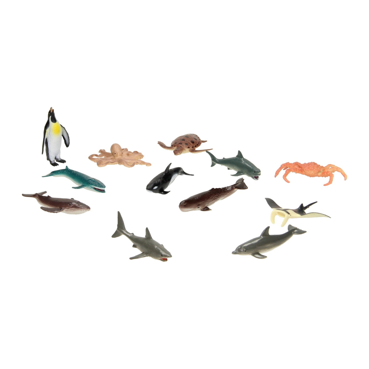Collectionnez une figurine d'animal marin.