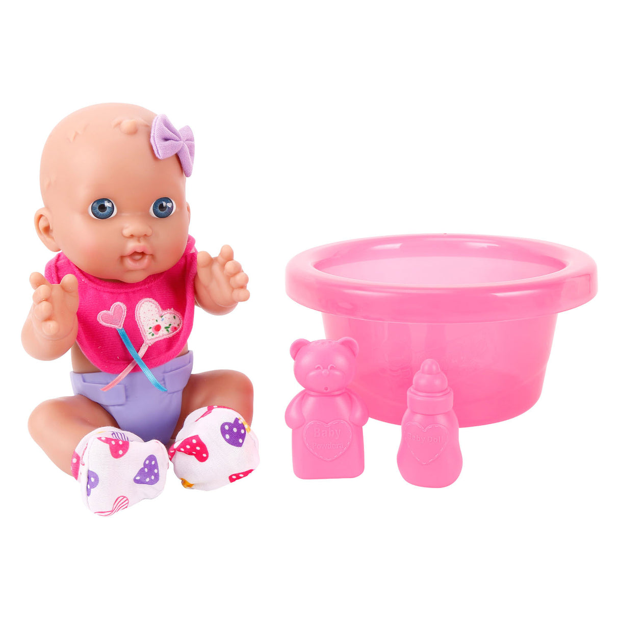 Jouets Lobbes, par exemple ensemble de poupée avec bain