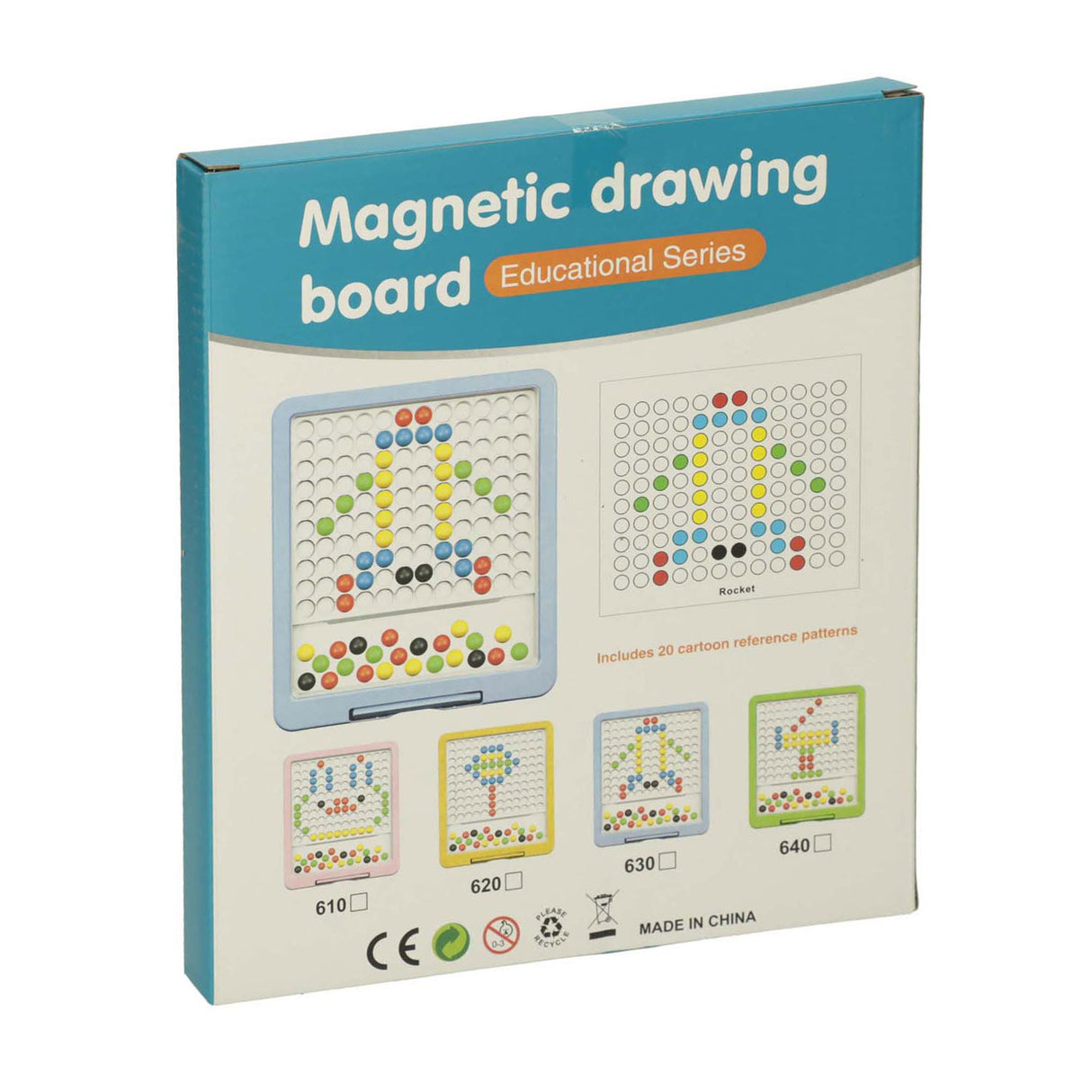 Tableau de motifs magnétiques