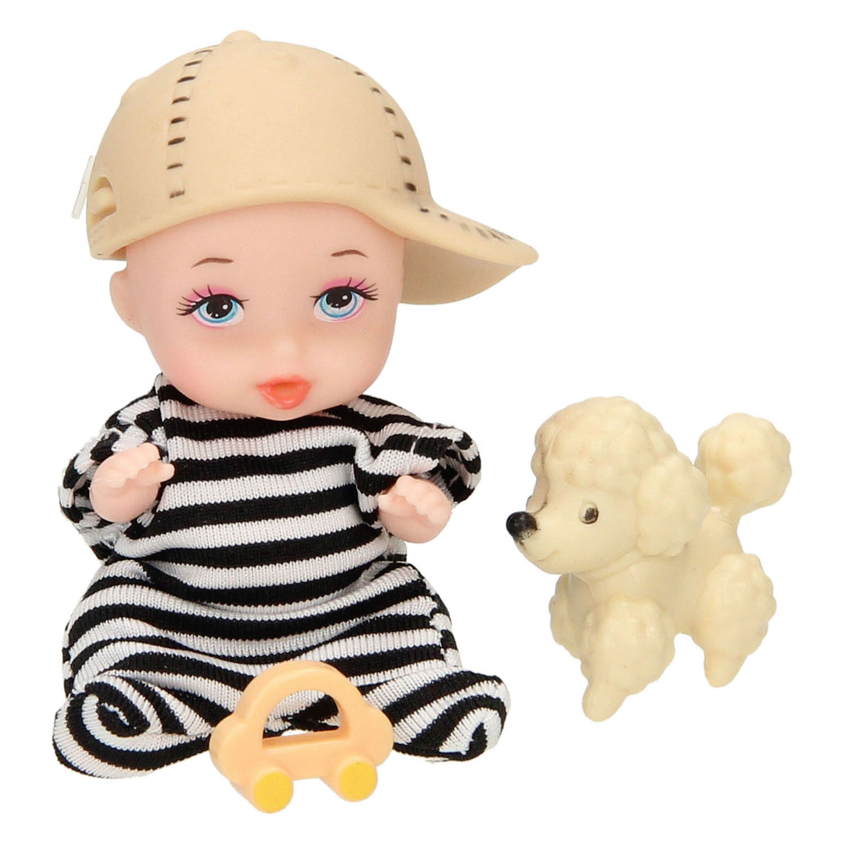Ensemble de poupée avec mini-poupée ami de compagnie