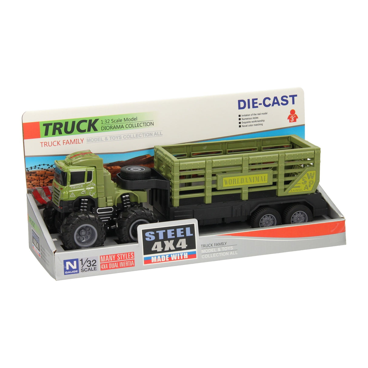 Camion du désert moulé sous pression