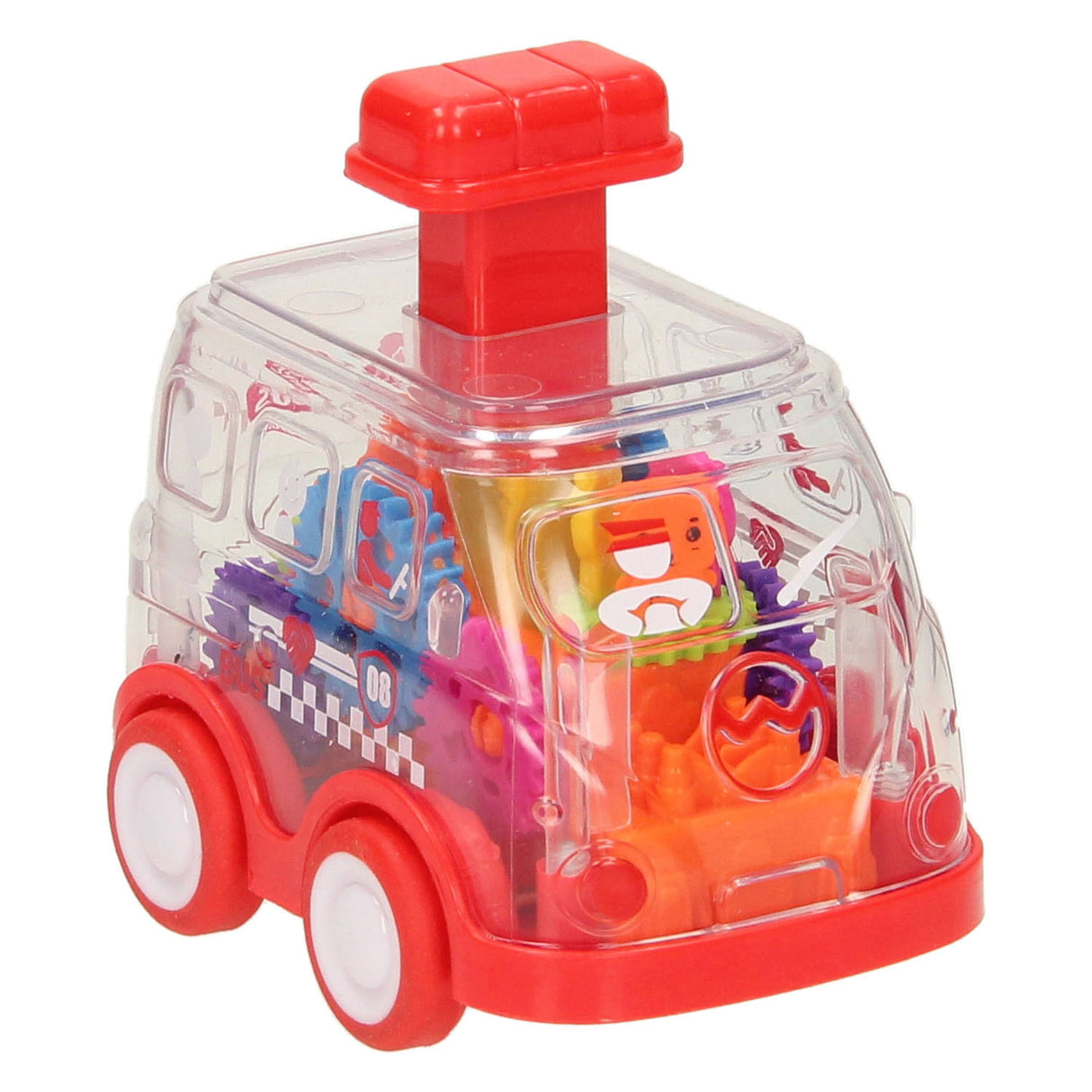 Abi presse et c'est parti, voiture à engrenages