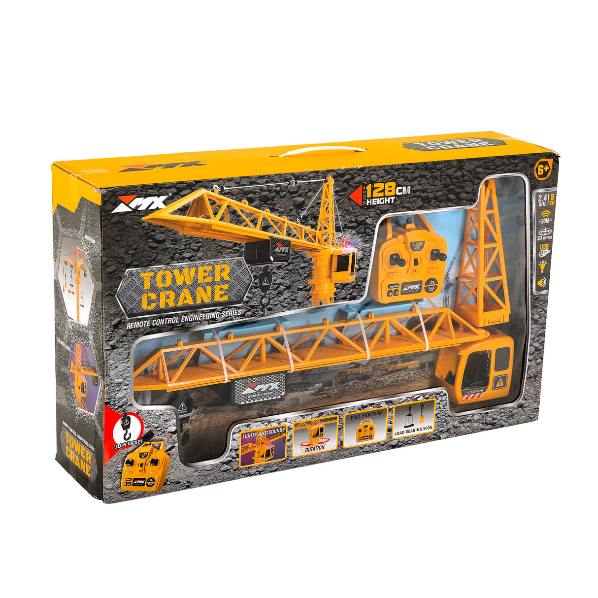 Grue télécommandée, 128 cm