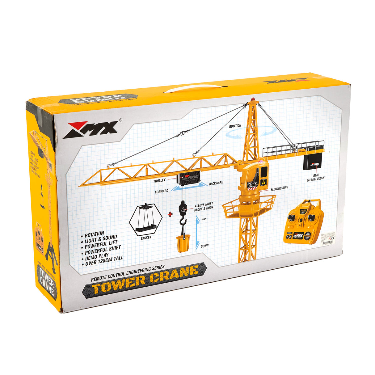 Grue télécommandée, 128 cm