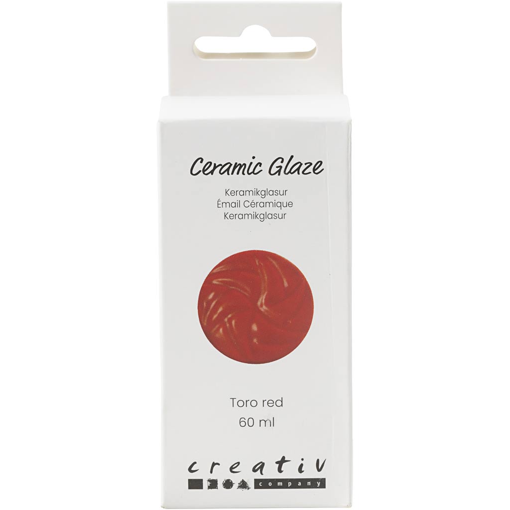 Creativ company vernis céramique 984-1101 c rouge toro opaque - 60ml