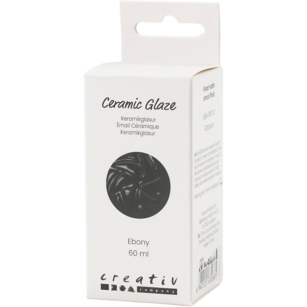 Creativ company vernis céramique 984-1101 c ébène opaque - 60ml
