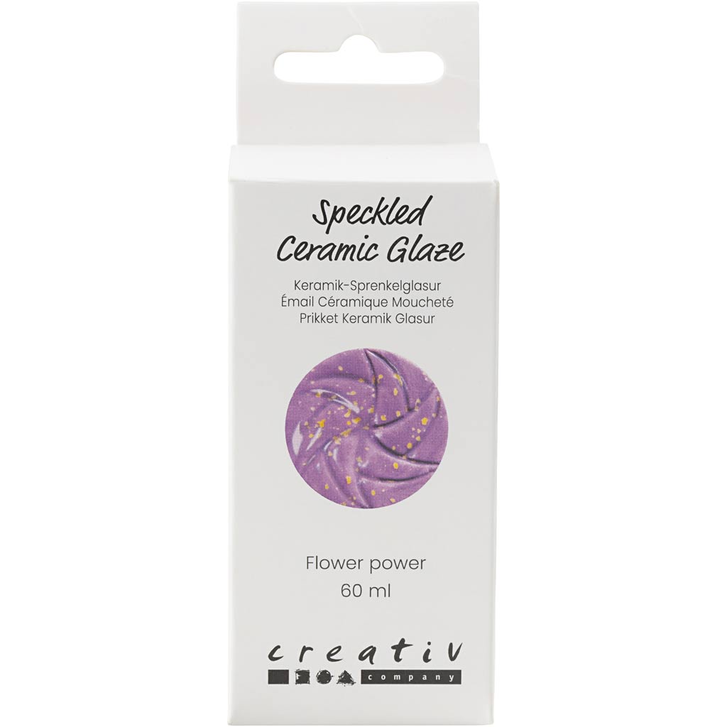 Creativ company vernis céramique moucheté 999-1060 c pouvoir floral opaque - 60ml