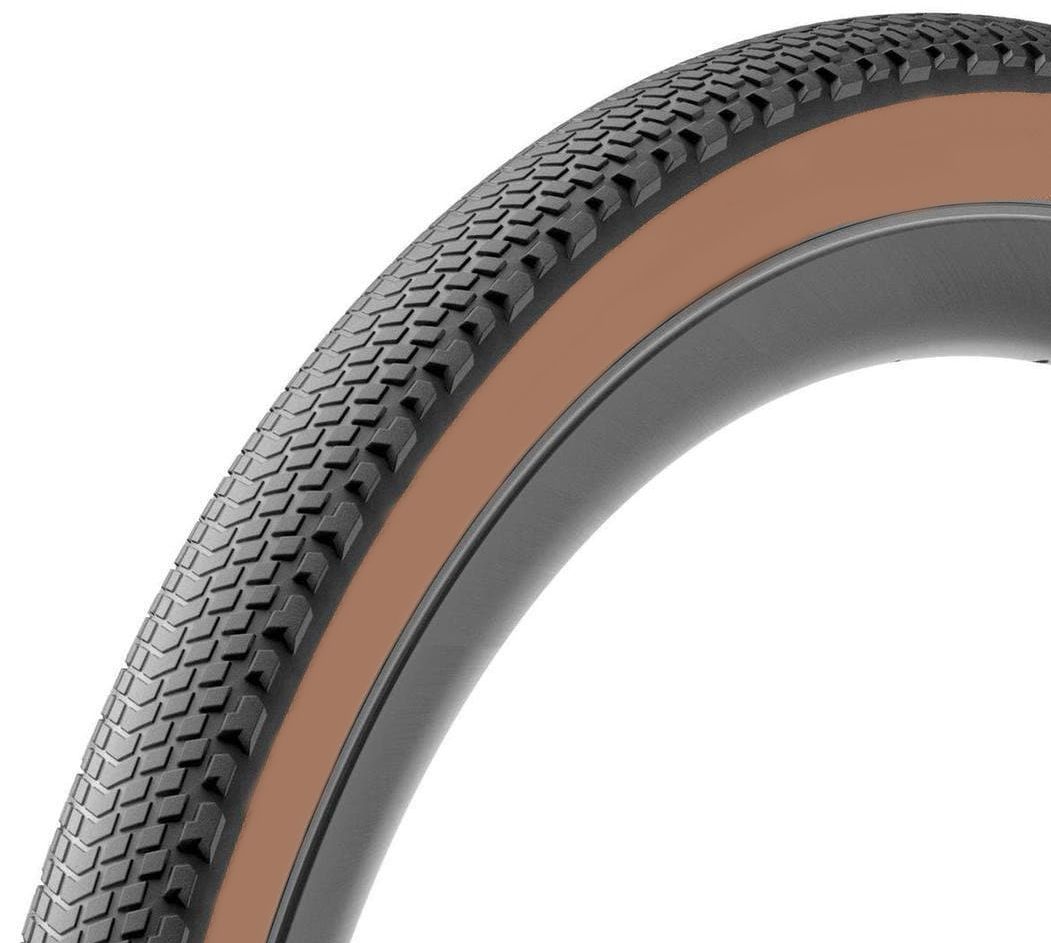 Deli Tire Gravel SA-300 37-622 700x35C Brun-brun avec réflexion
