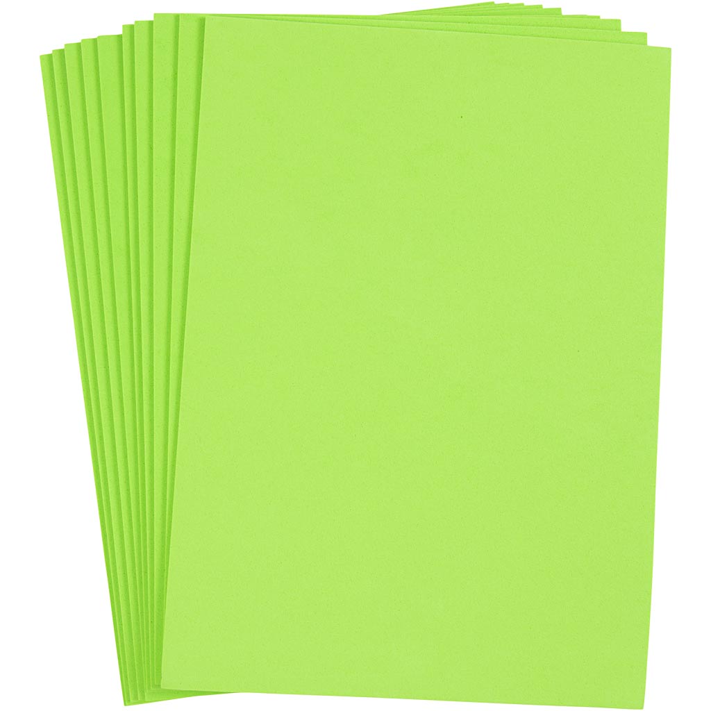 Entreprise créative https: www.ccobby.nl eva-foam-a4-sheet-210x297-mm-thickness-2-mm-lightgreen-10-sheet-1-doos